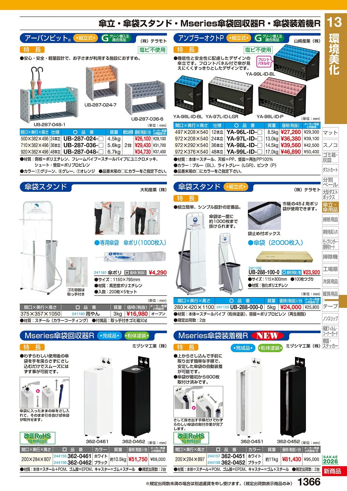 サカエ SAKAE カタログ P1366