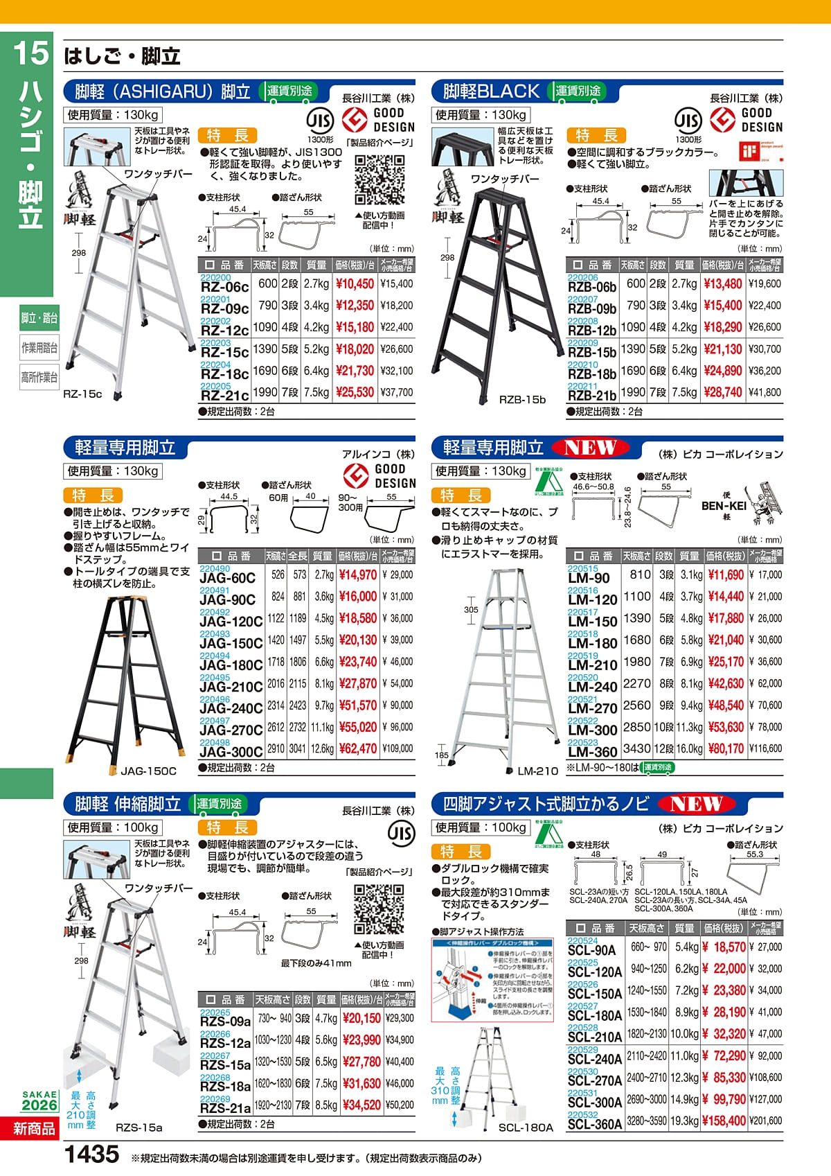 サカエ SAKAE カタログ P1435