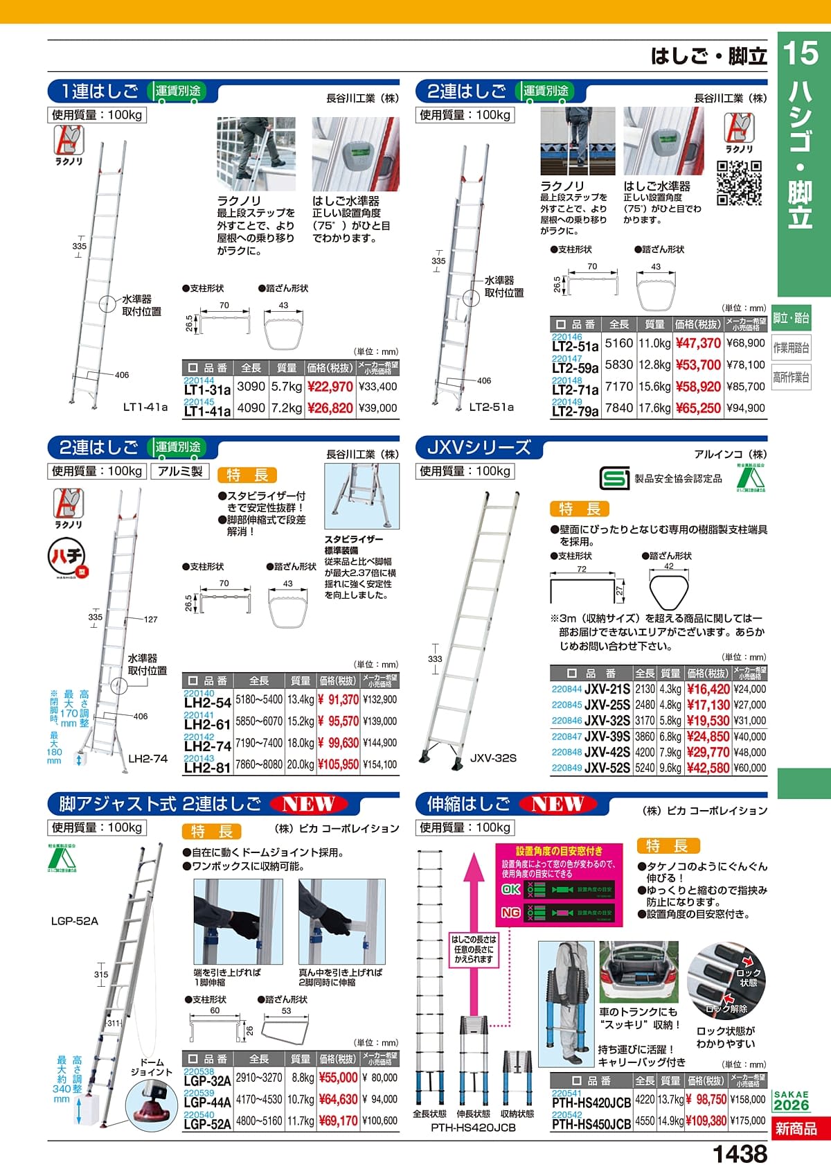 サカエ SAKAE カタログ P1438