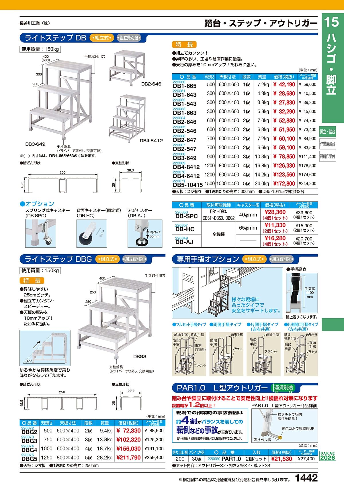 サカエ SAKAE カタログ P1442
