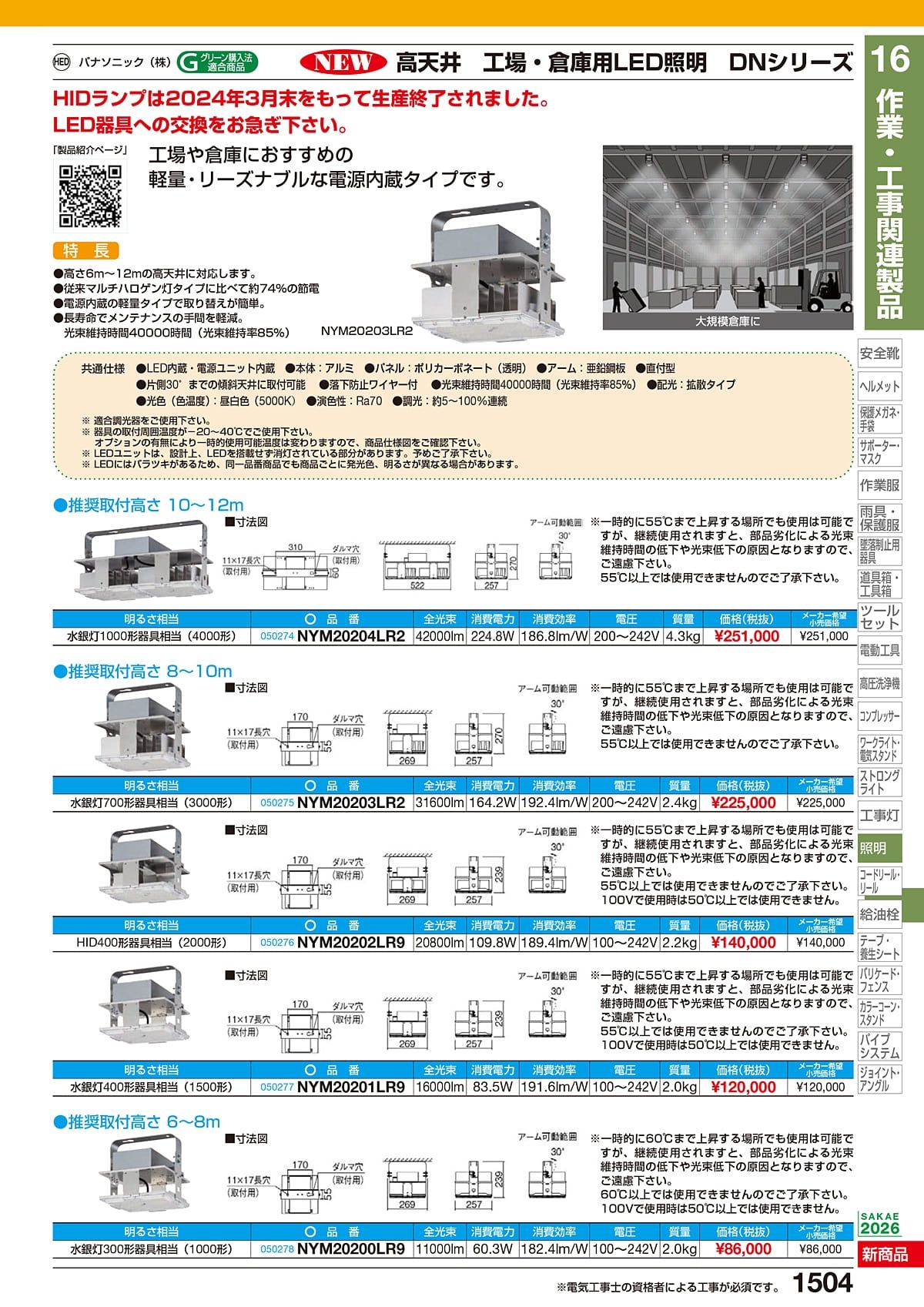 サカエ SAKAE カタログ P1504
