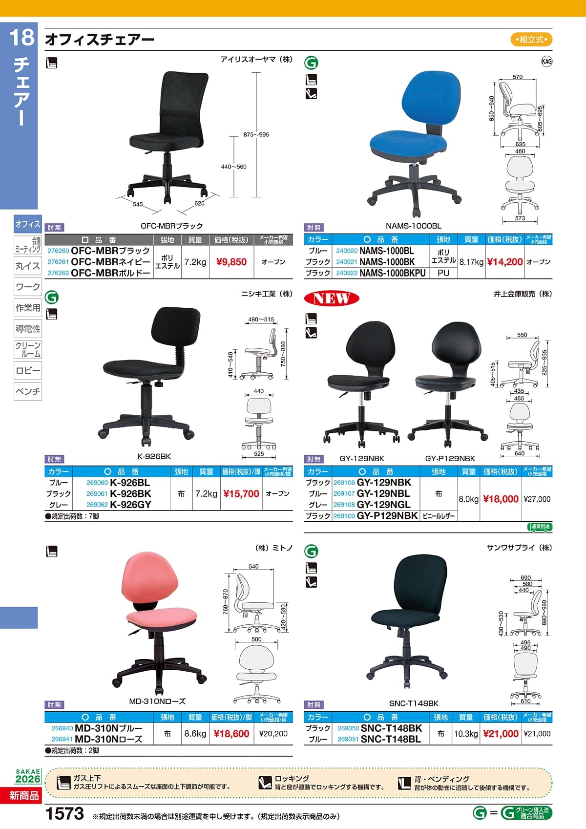 サカエ SAKAE カタログ P1573