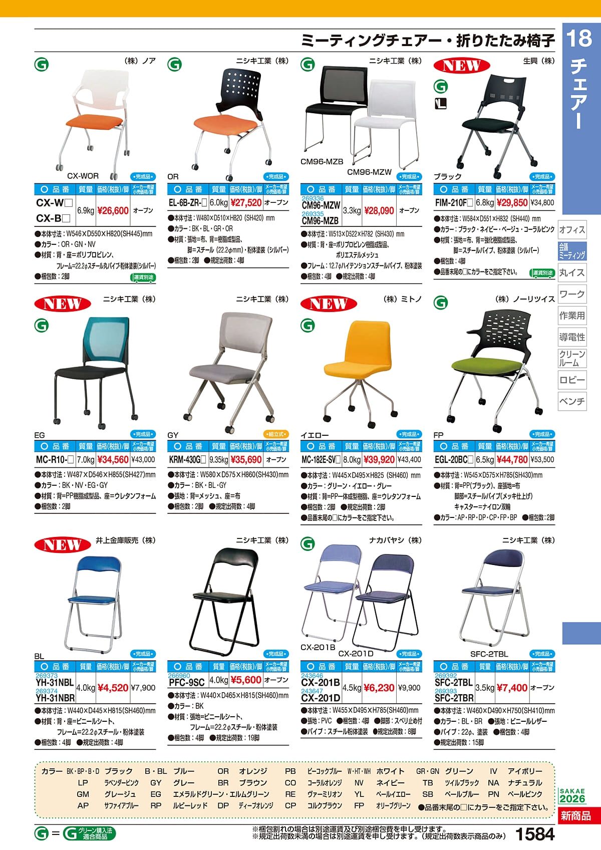 サカエ SAKAE カタログ P1584