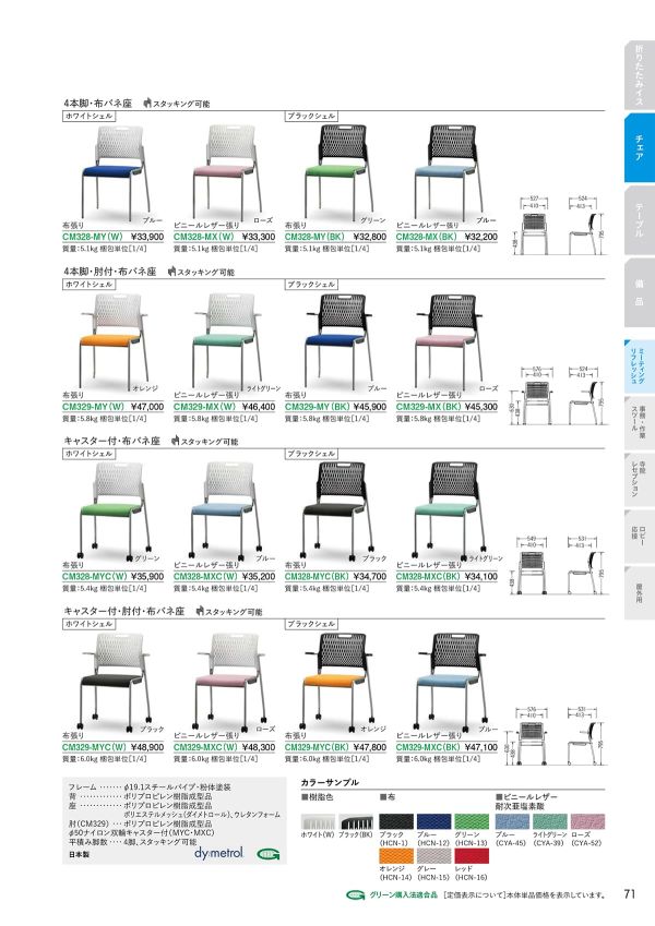 CM328-MX／CM328-MYのカタログ画像-2