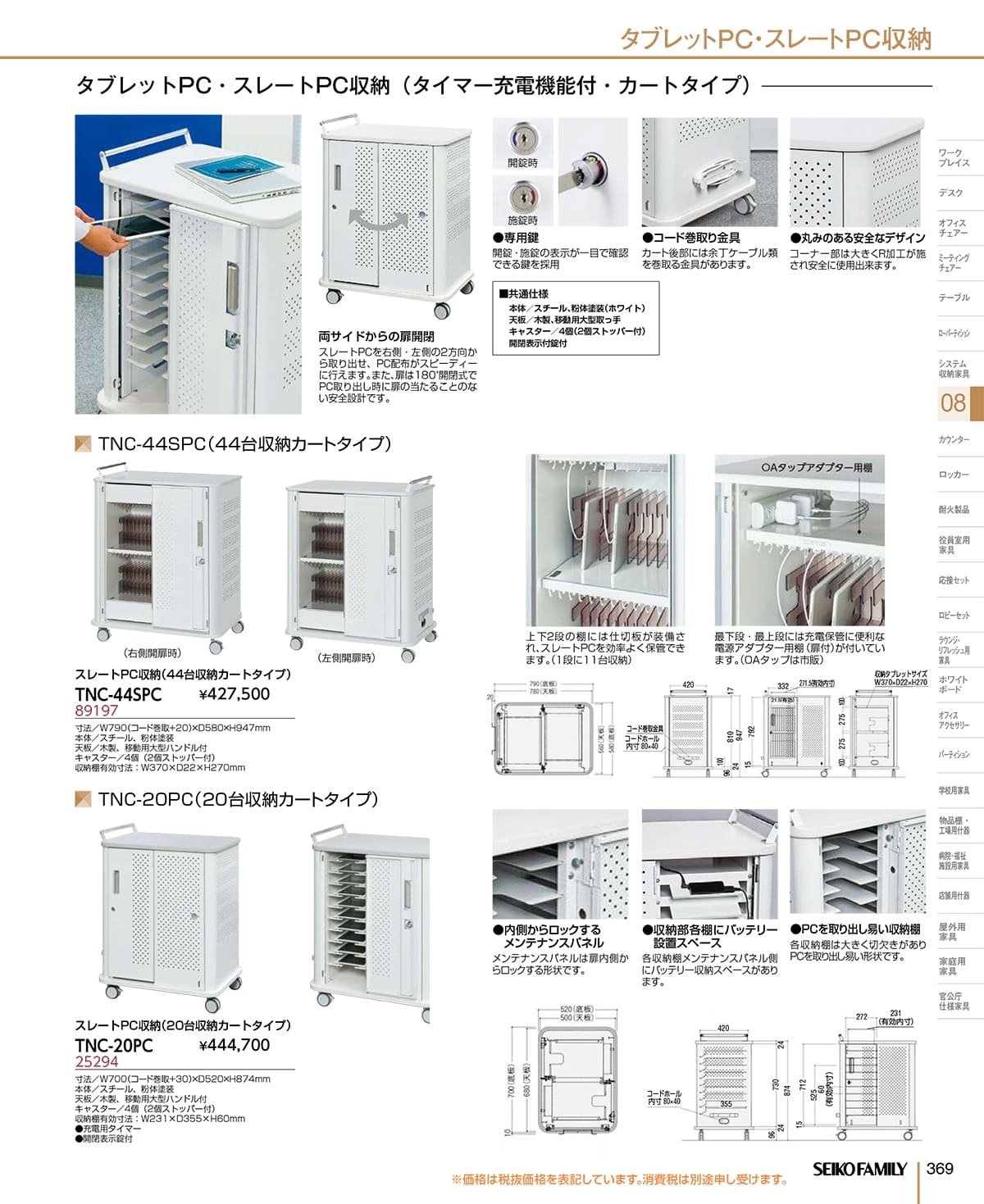 セイコーファミリー SEIKOFAMILY カタログ P369