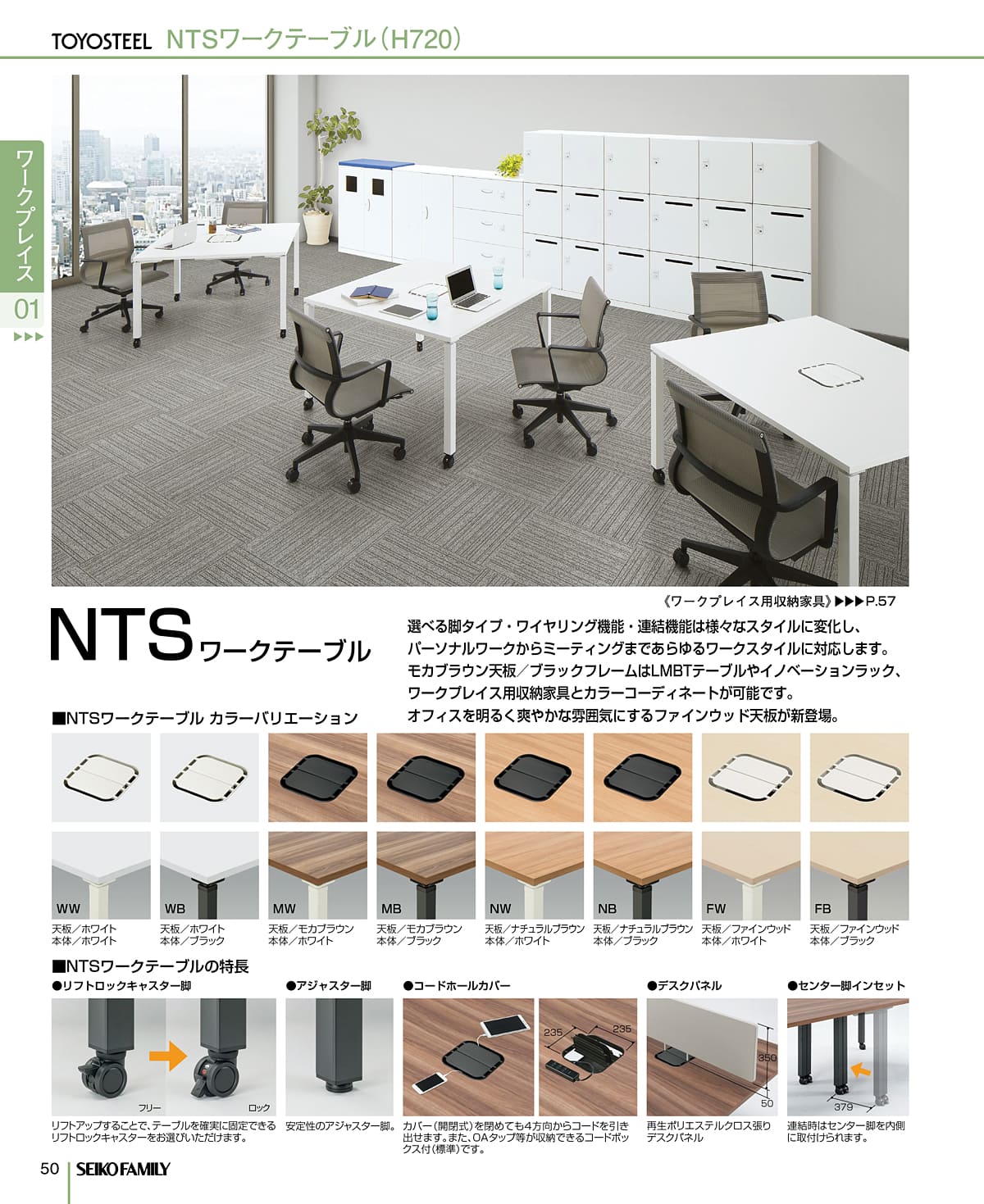 セイコーファミリー SEIKOFAMILY カタログ P50