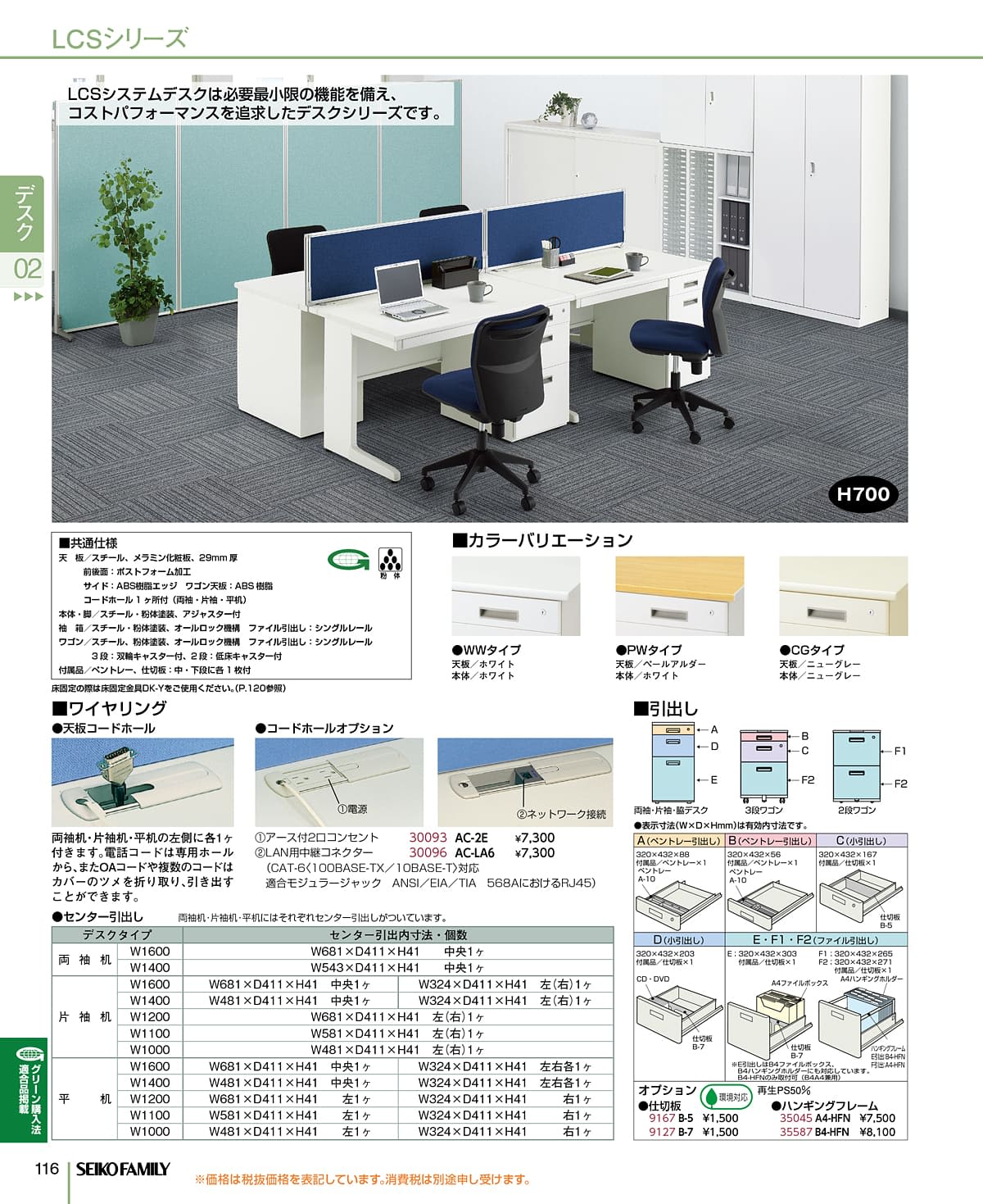 セイコーファミリー SEIKOFAMILY カタログ P116