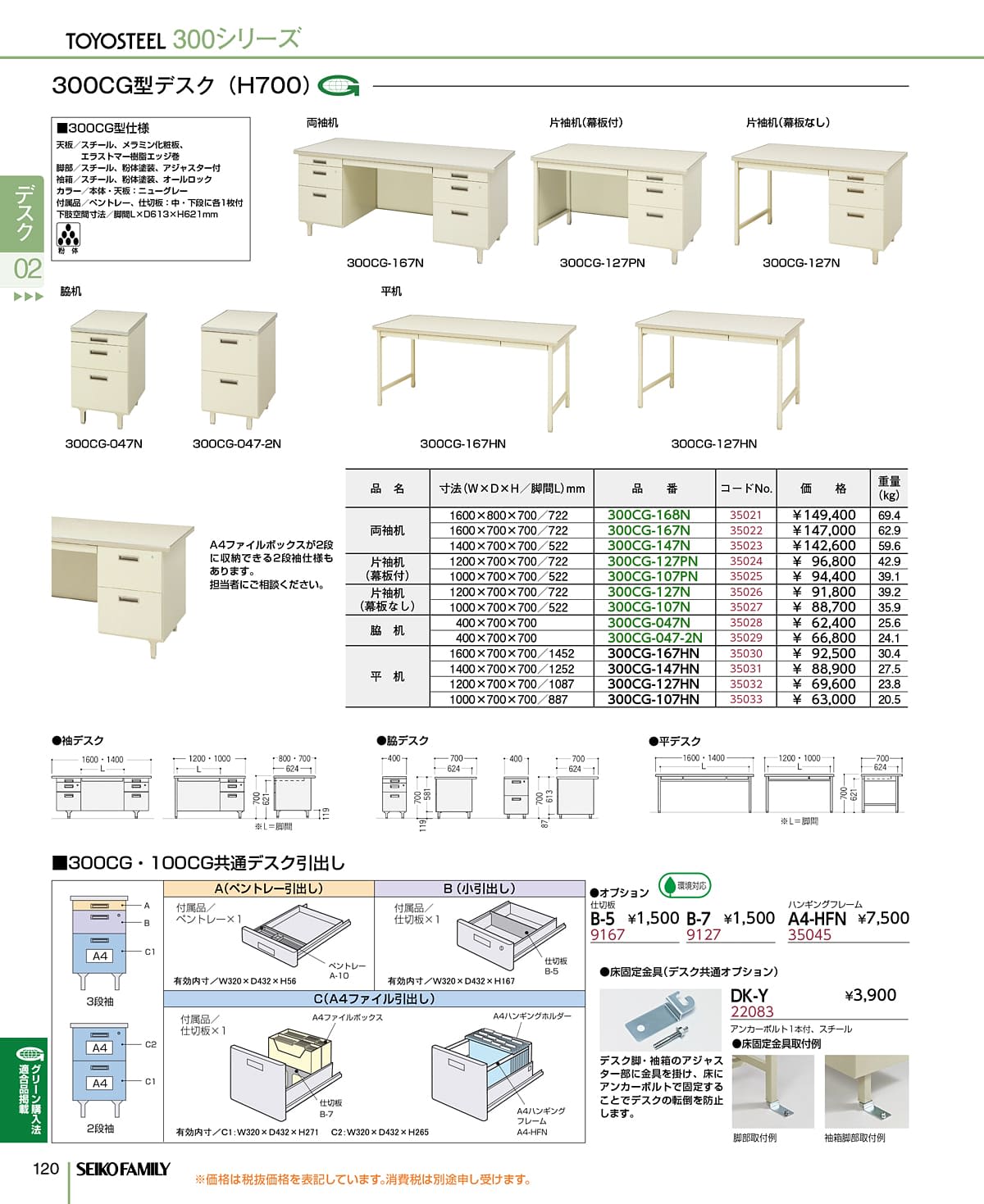 セイコーファミリー SEIKOFAMILY カタログ P120