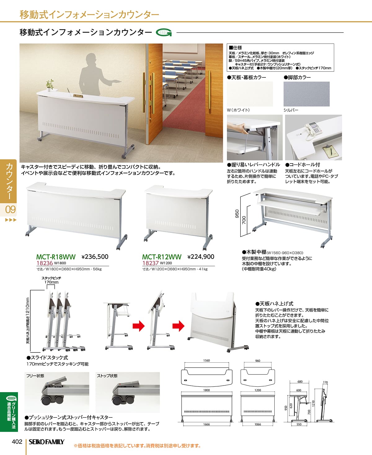 セイコーファミリー SEIKOFAMILY カタログ P402