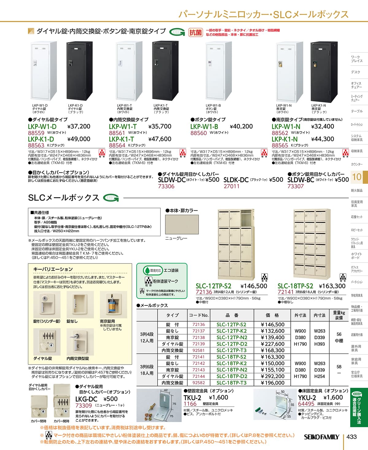 セイコーファミリー SEIKOFAMILY カタログ P433
