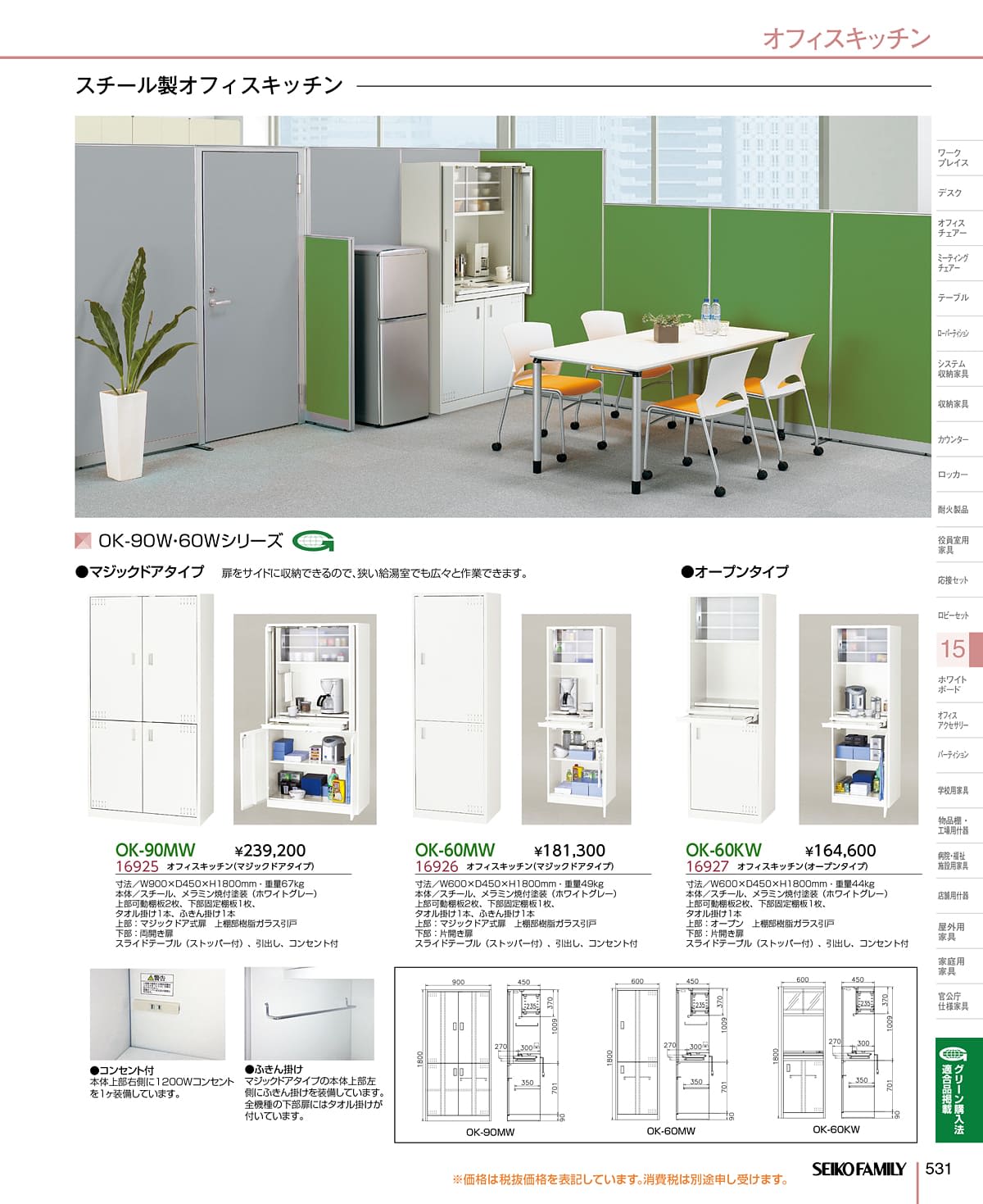セイコーファミリー SEIKOFAMILY カタログ P531