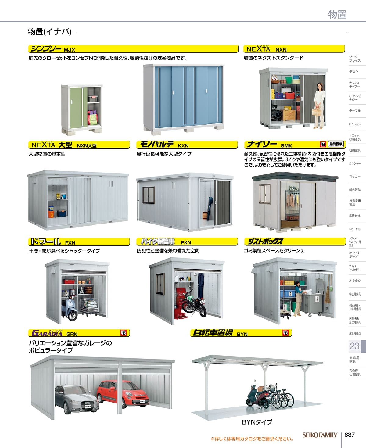 セイコーファミリー SEIKOFAMILY カタログ P687