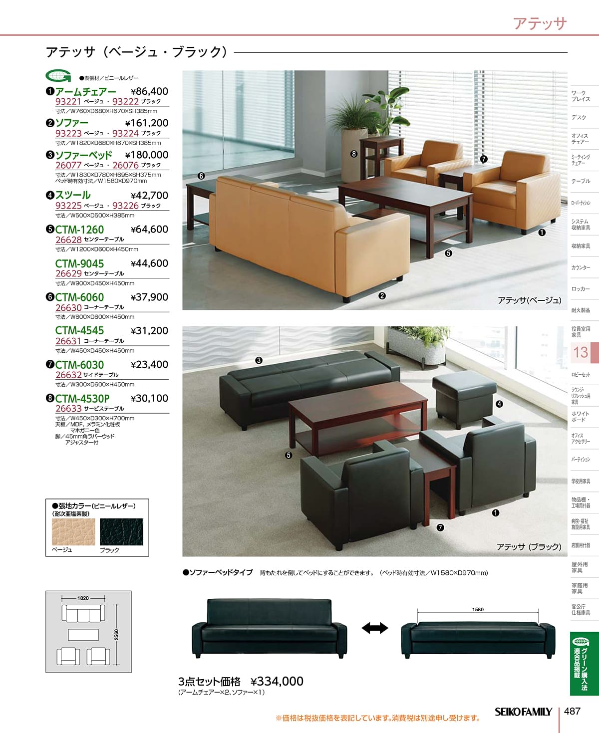 セイコーファミリー SEIKOFAMILY カタログ P487
