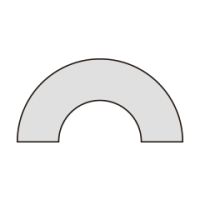 W1800×D900（アーチ形・6本脚）