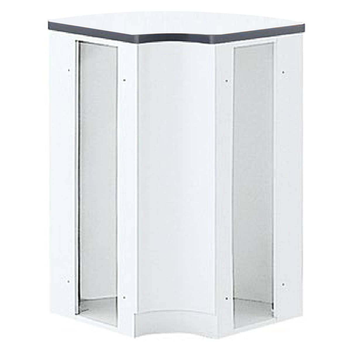 NSカウンター ハイカウンター 内コーナー90° NSH-46RWW-画像1