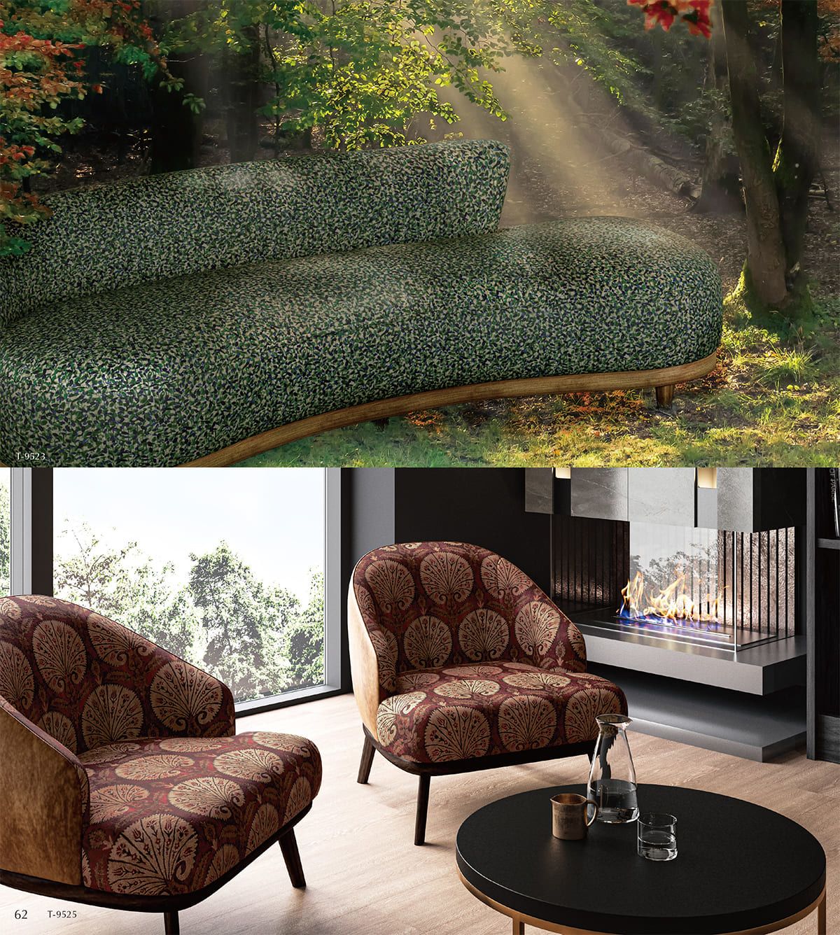 シンコール張地（布）SINCOL カタログ P62