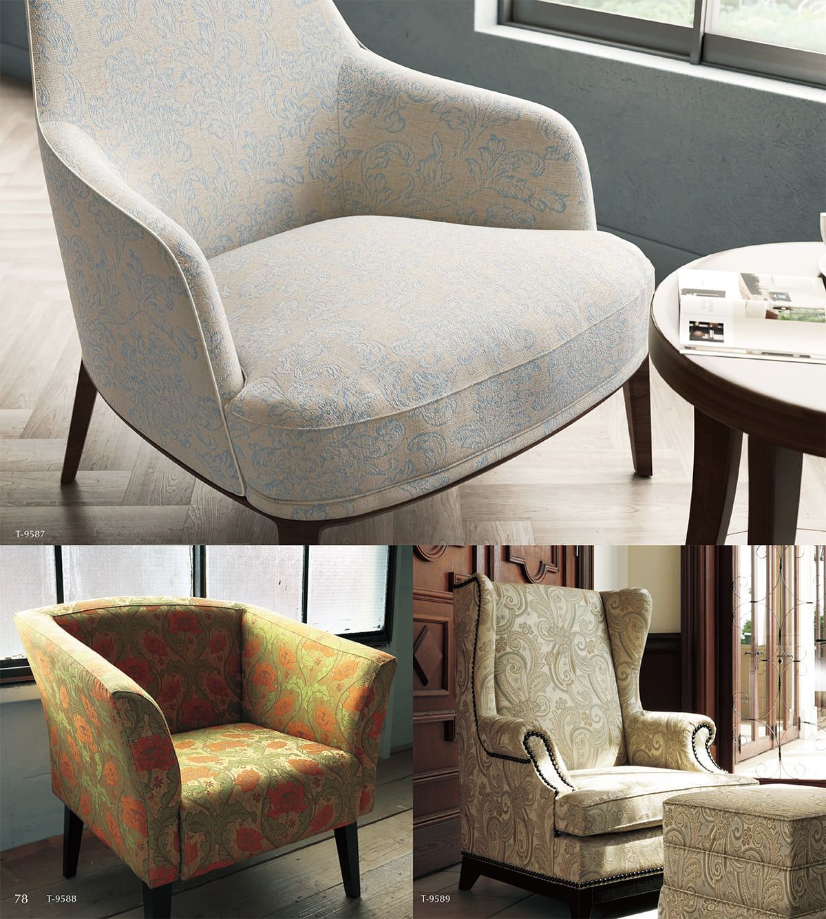 シンコール張地（布）SINCOL カタログ P78