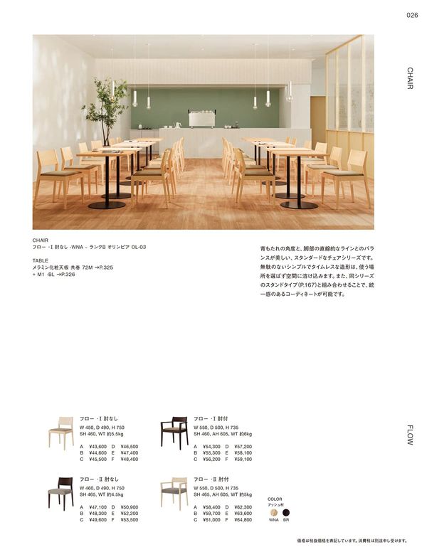 フロー・Ⅰ 肘なしのカタログ画像-1