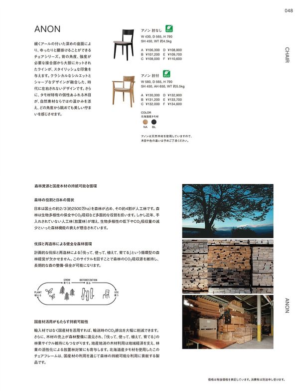 アノン 肘付のカタログ画像-1