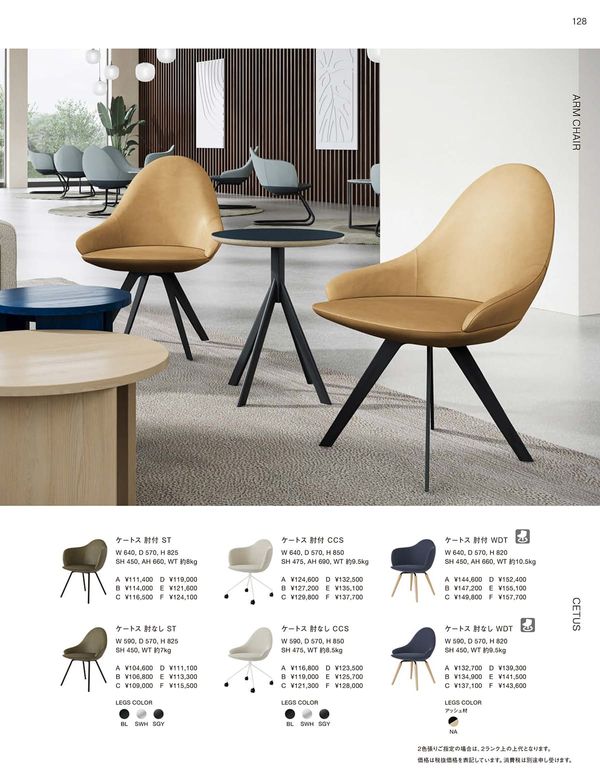 ケートス 肘なし LCのカタログ画像-2