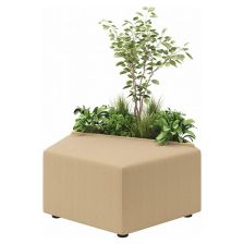 アゴラ・スツール-右 プランター 植栽付（Casual-High Type）