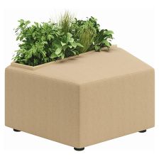 アゴラ・スツール-右 プランター 植栽付（Modern-Low Type）