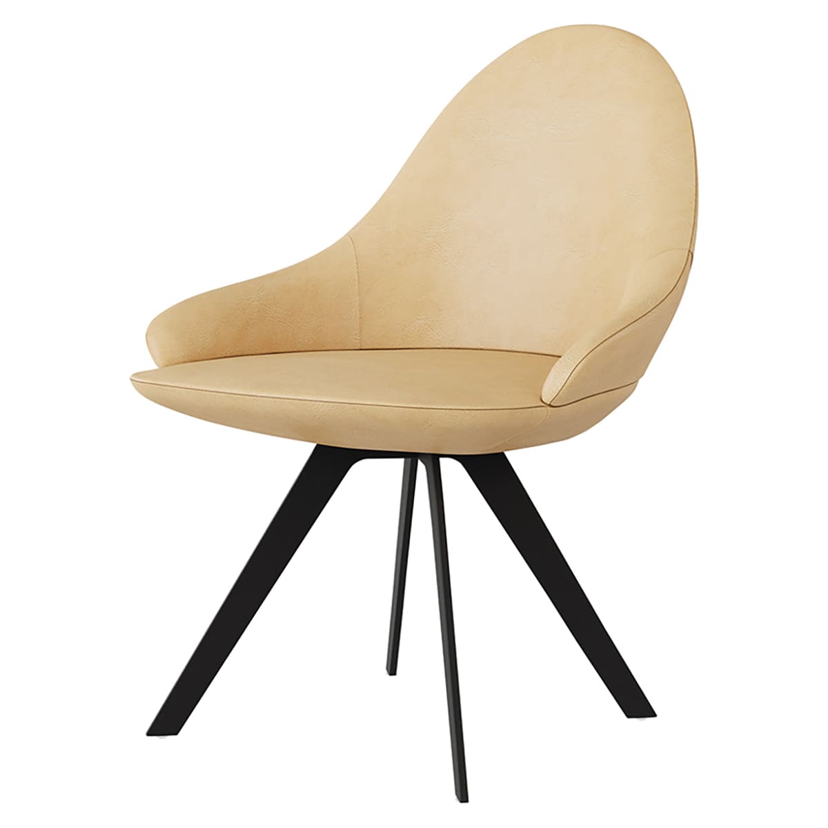 ケートス・肘なし LC｜相合家具のスチール椅子