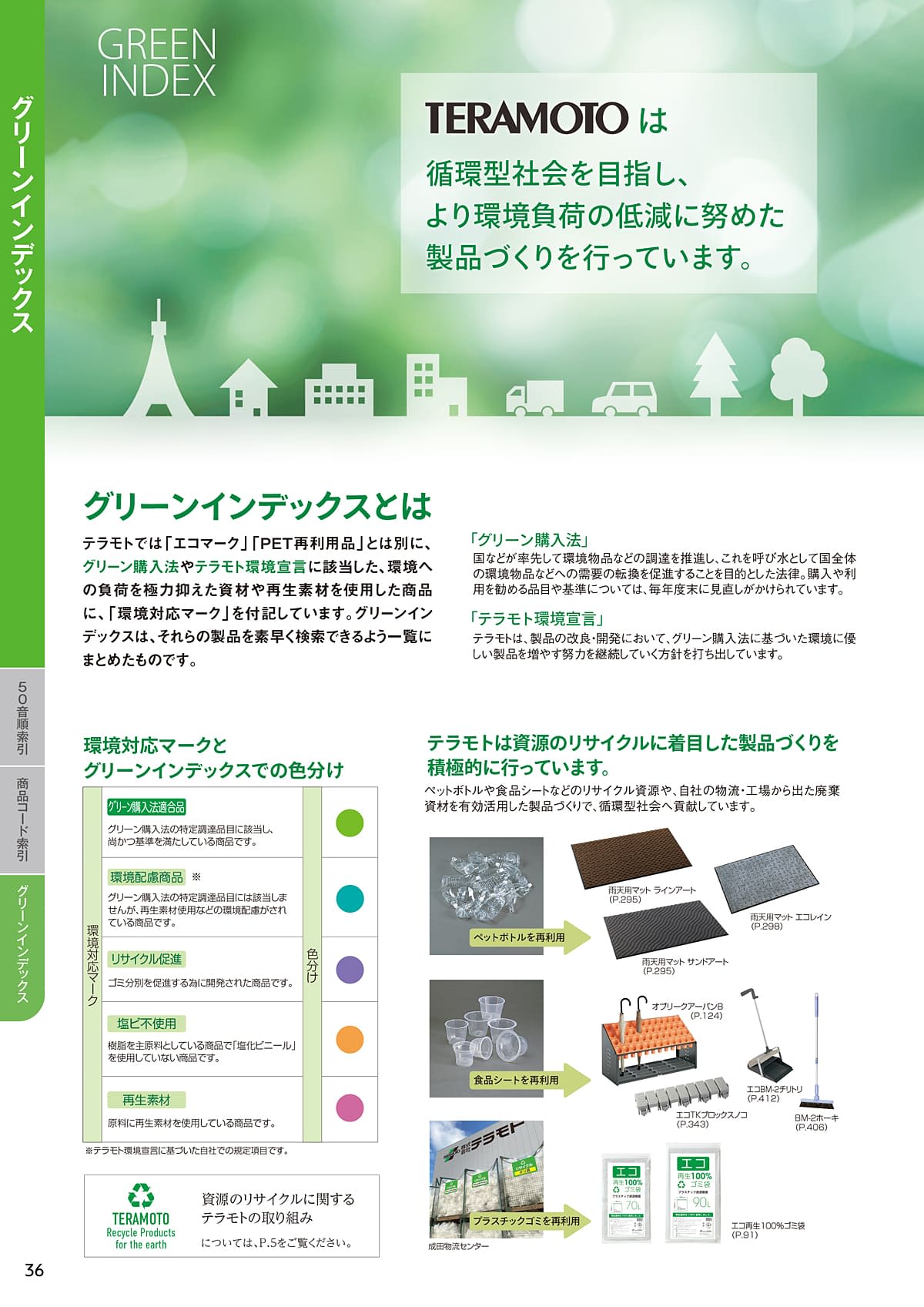 テラモト TERAMOTO カタログ P36