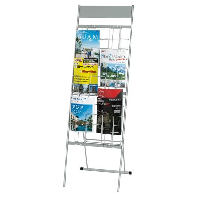 DP-W210S A4判2列10段 パンフレットスタンド