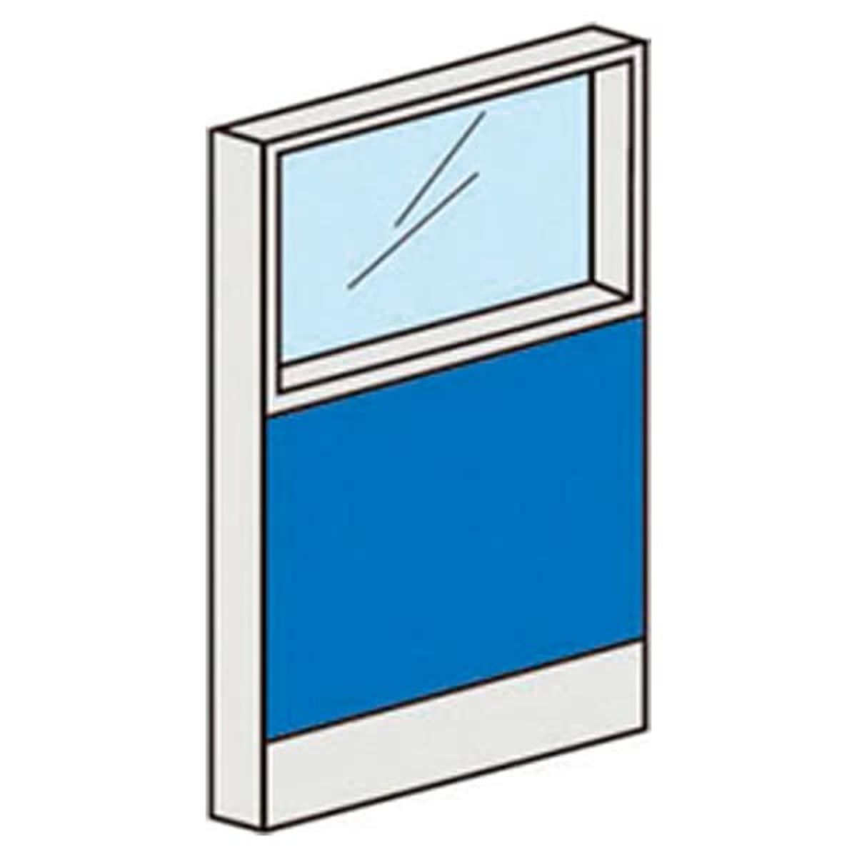 FLPX 直線上部ガラスパネル(布張りタイプ)-画像1