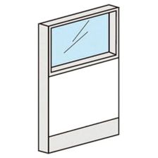 FLPX 直線上部ガラスパネル(スチールタイプ)