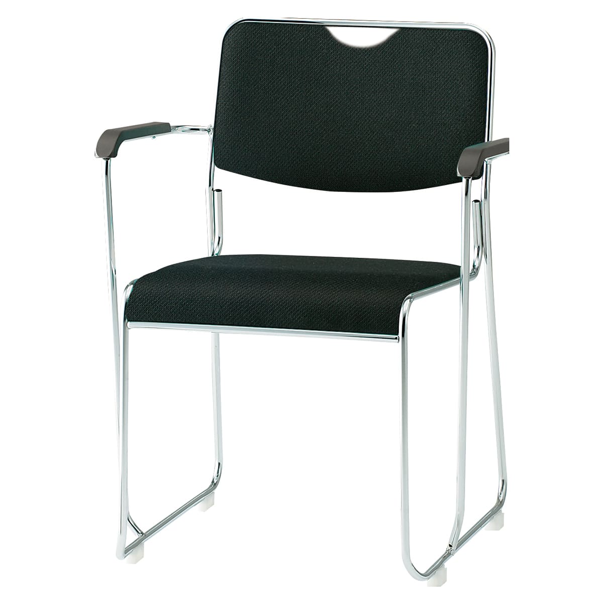 FSC-25MA メッキ脚 肘付-画像1