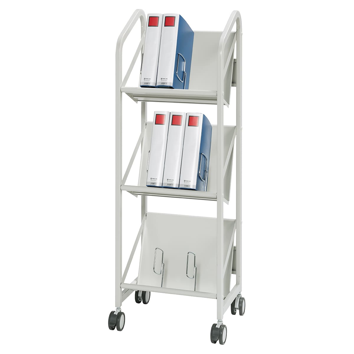 FSW-4637WG ファイルワゴン(3段)-画像1