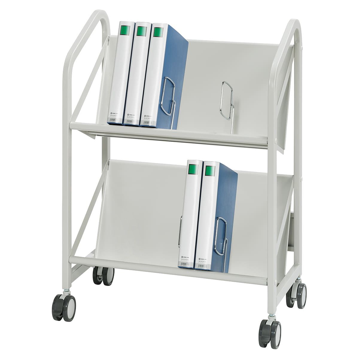 FSW-6607WG ファイルワゴン（2段）-画像1