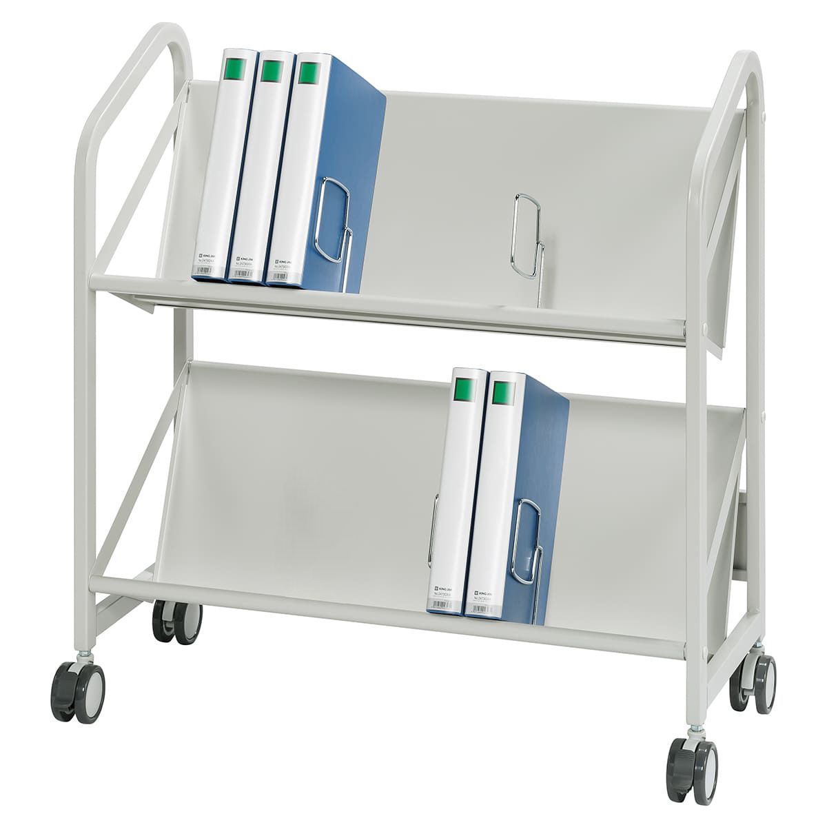 TRUSCO ファルコンワゴン900X600 ウレタン車輪 W色 FAW993UW [FAW-993U-W][r20][s9-032]