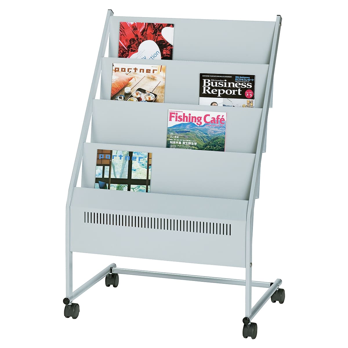 NMS-340 マガジンラック(4段)-画像1