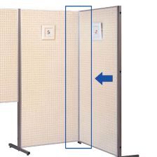 展示パネル用ポール NP4