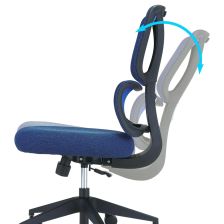 OCV23HHF 跳ね上げ肘付 ヘッドレスト付」藤沢工業のワーキングチェア