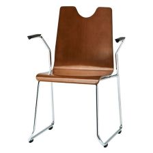 RNH-2A ループ脚 ウッドシート 肘付-サムネイル画像2