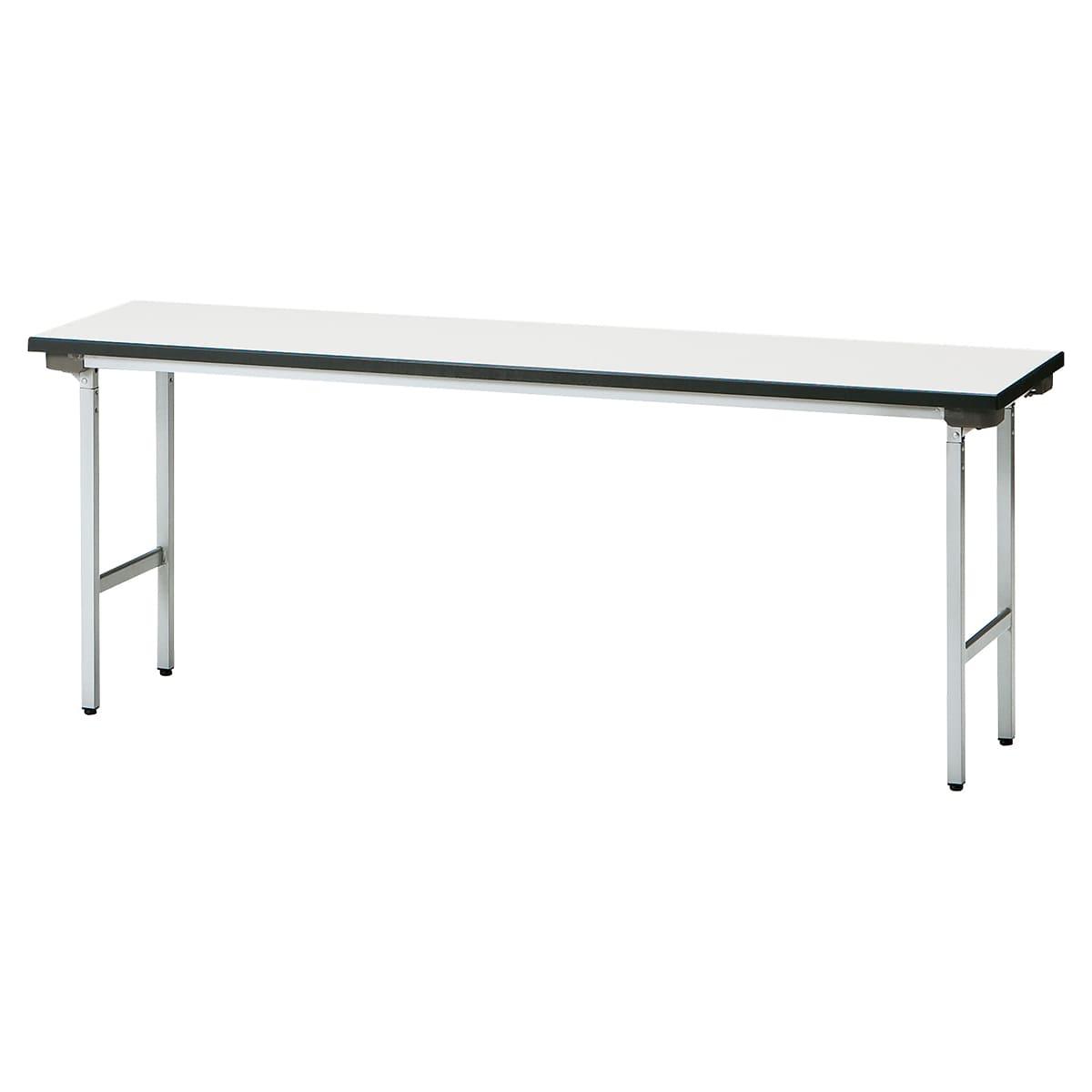 TFAテーブル(ウレタン一体成型天板) アルミ脚 棚無-画像1