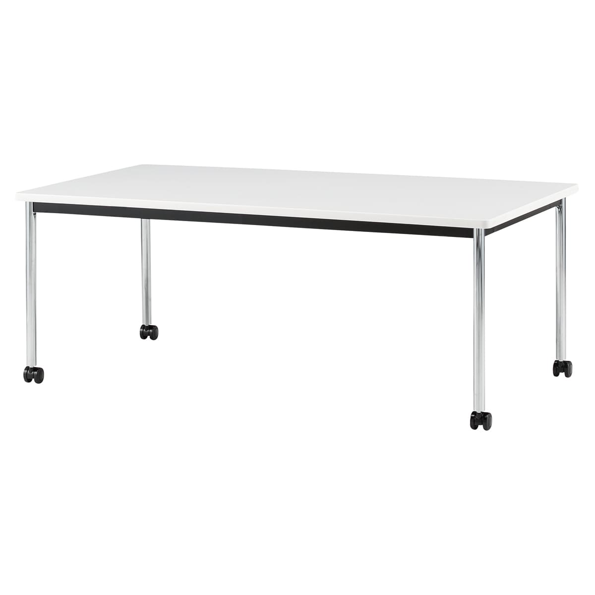 TJWCテーブル メッキ キャスター脚｜藤沢工業の会議テーブル