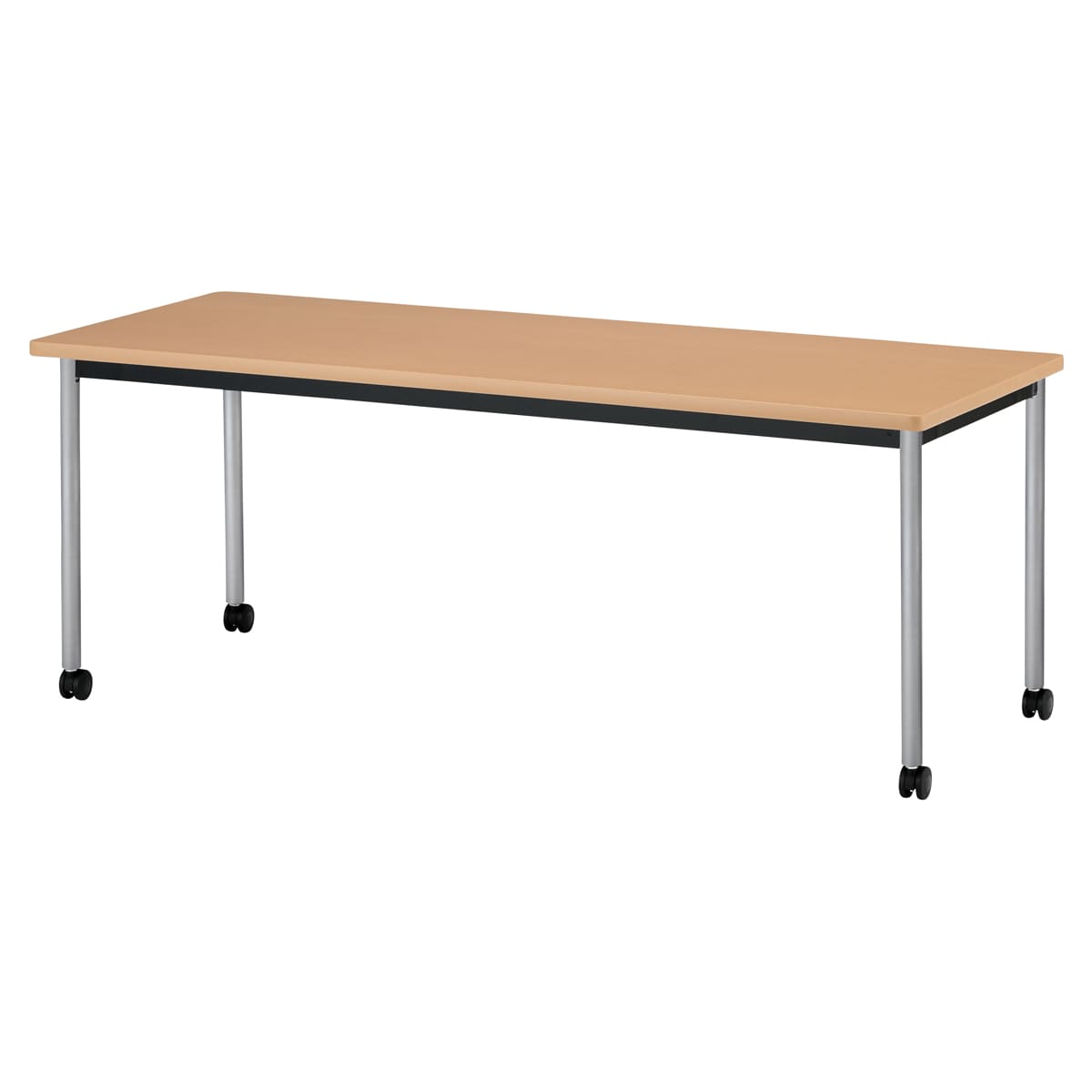 TJWC-Tテーブル 塗装 キャスター脚-画像1