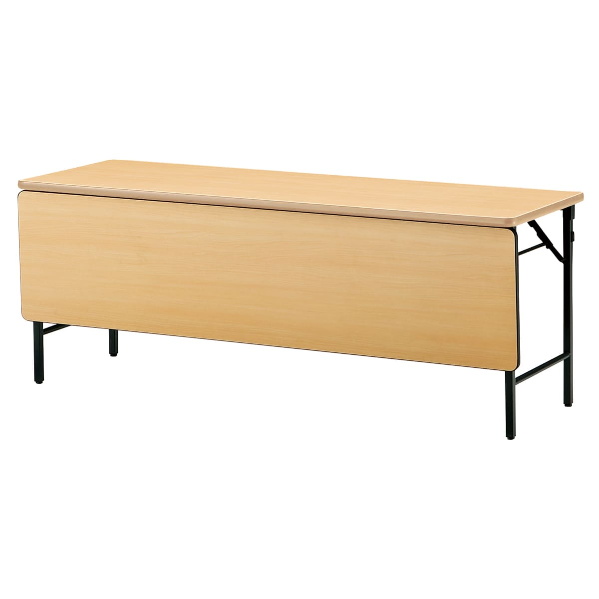 TWSテーブル ソフトエッジ 棚無 パネル付-画像1