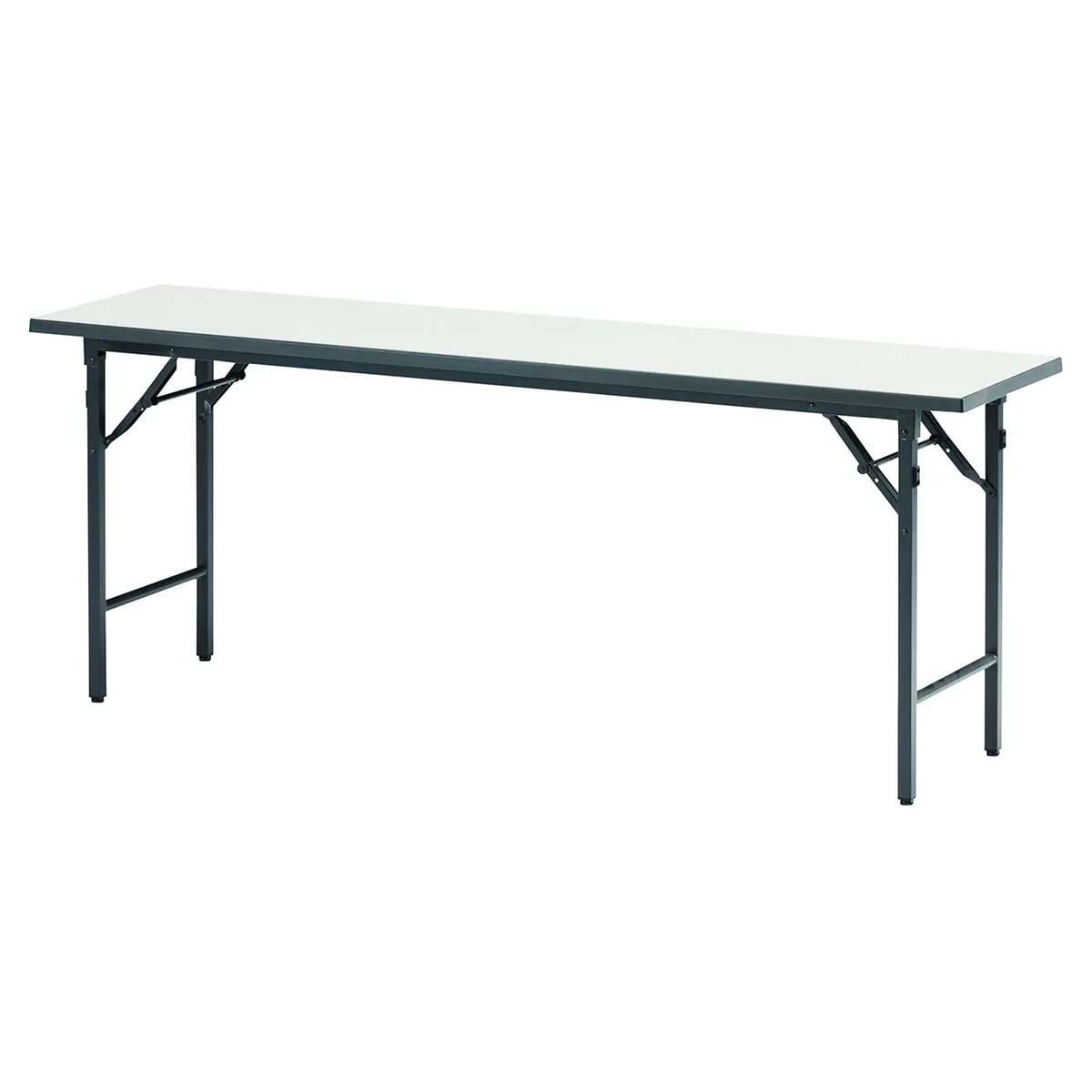 TGテーブル（ウレタン一体成型天板） スチール脚 棚無-画像1