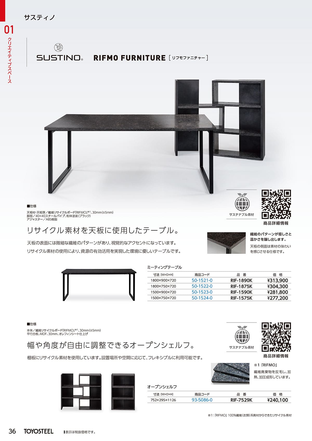 トヨスチール TOYOSTEEL カタログ P36