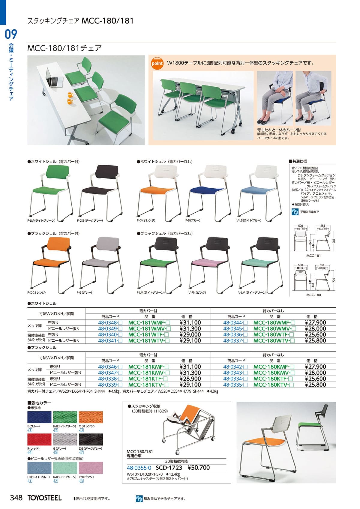トヨスチール（TOYOSTEEL）カタログ P348 P349