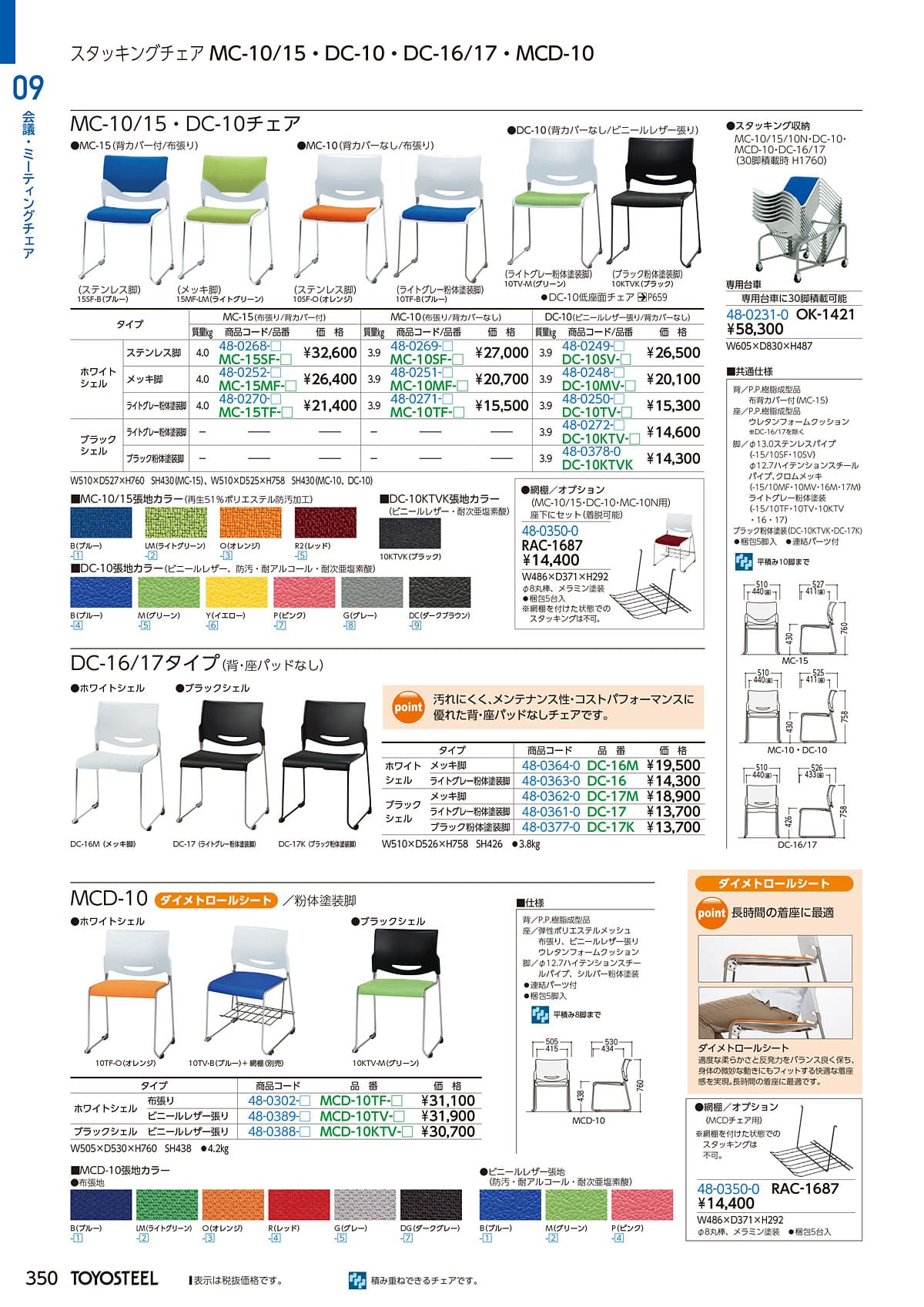 トヨスチール TOYOSTEEL カタログ P350