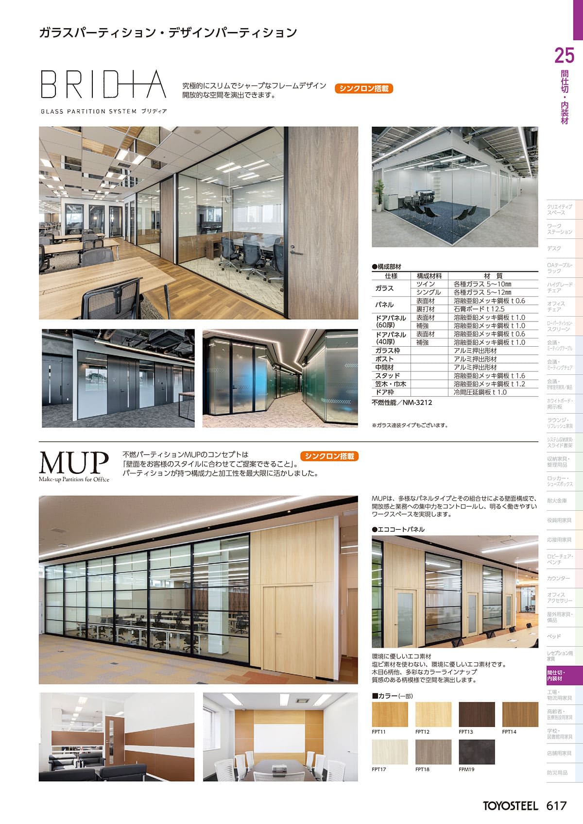 トヨスチール TOYOSTEEL カタログ P617