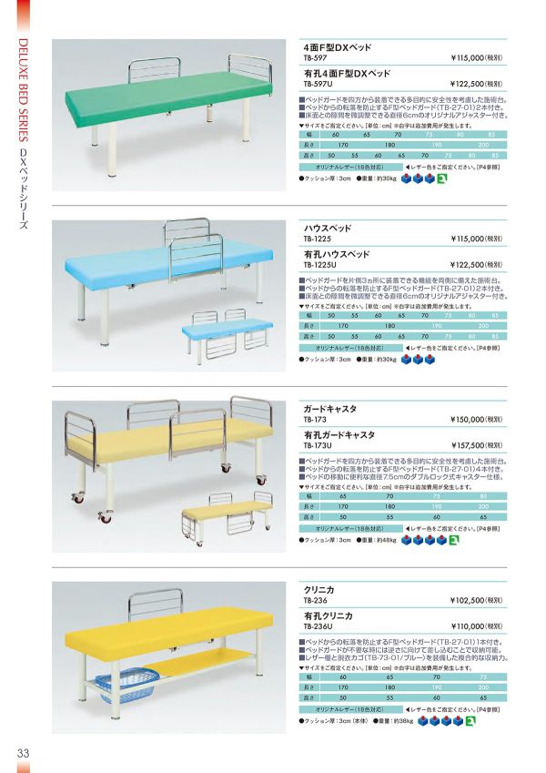 クリニカ TB-236／TB-236Uのカタログ画像-1