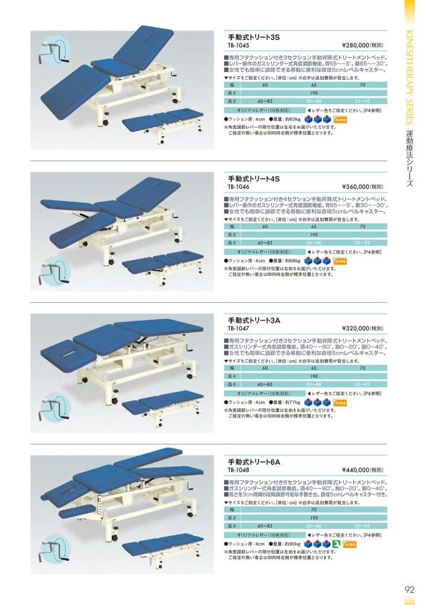手動式トリート3A TB-1047のカタログ画像-1